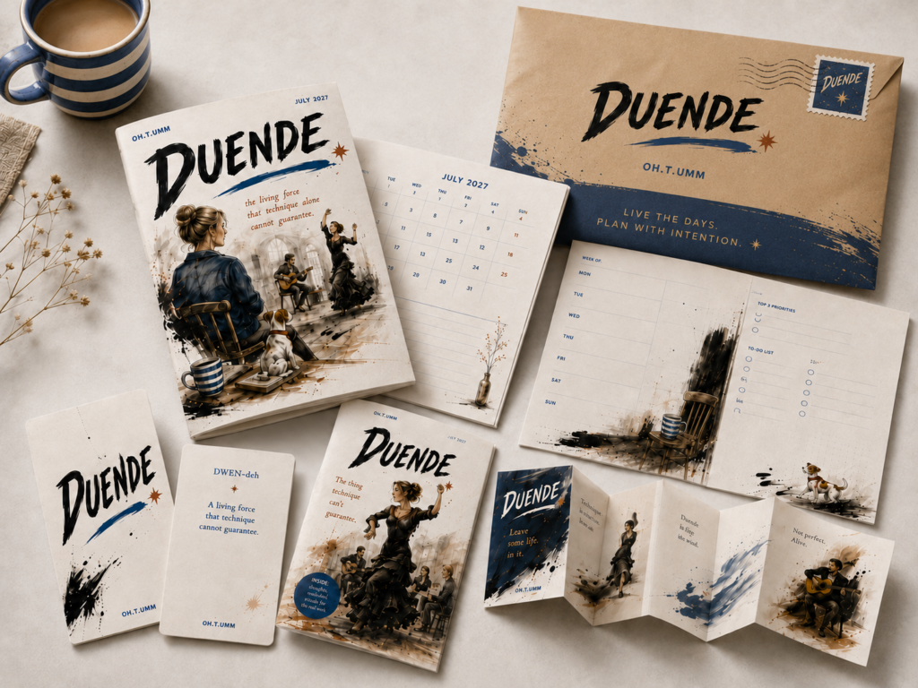 OH.T.UMM monthly pack with planners, card, newsletter and surprise item
